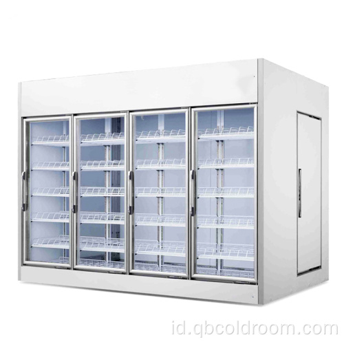 Display Pintu Kaca Kamar Dingin Pabrik Langsung